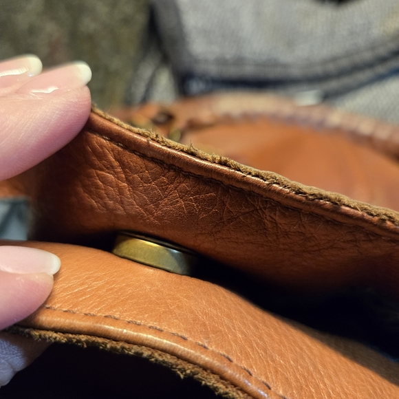 Lucky Brand Brown Leather Tote - Picture 7 of 7